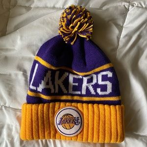 Mitchell & Ness Lakers Beanie